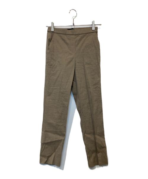 theory（セオリー）theory (セオリー) リネン混セットアップ　01-0106416 ベージュ サイズ: 上（0）下（XXO)の古着・服飾アイテム