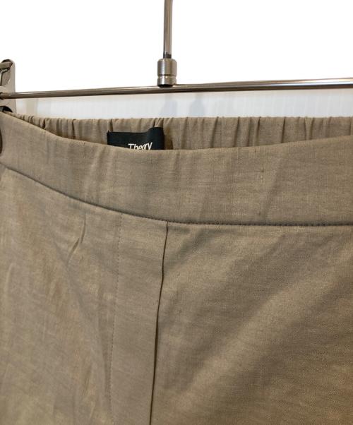 theory（セオリー）theory (セオリー) リネン混セットアップ　01-0106416 ベージュ サイズ: 上（0）下（XXO)の古着・服飾アイテム