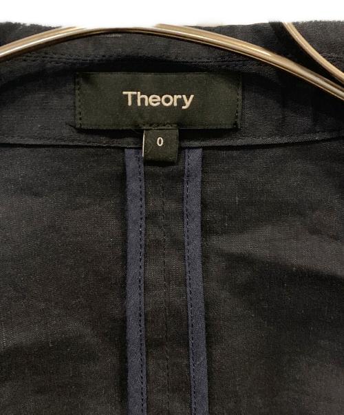 theory（セオリー）theory (セオリー) リネン混セットアップ ネイビー サイズ: 上（0）下(XX0)の古着・服飾アイテム