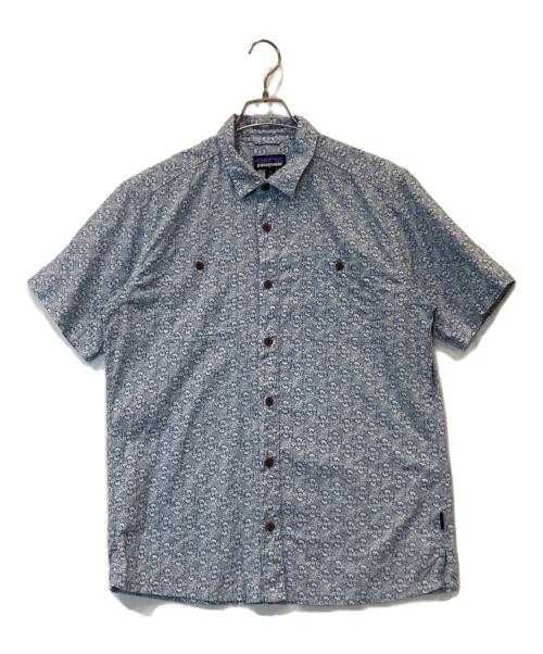 Patagonia（パタゴニア）Patagonia (パタゴニア) バック・ステップ・シャツ　53139 ブルー サイズ:Mの古着・服飾アイテム