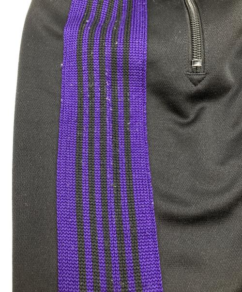 Needles（ニードルズ）Needles (ニードルズ) トラックパンツ　IN374 パープル×ブラック サイズ:XSの古着・服飾アイテム