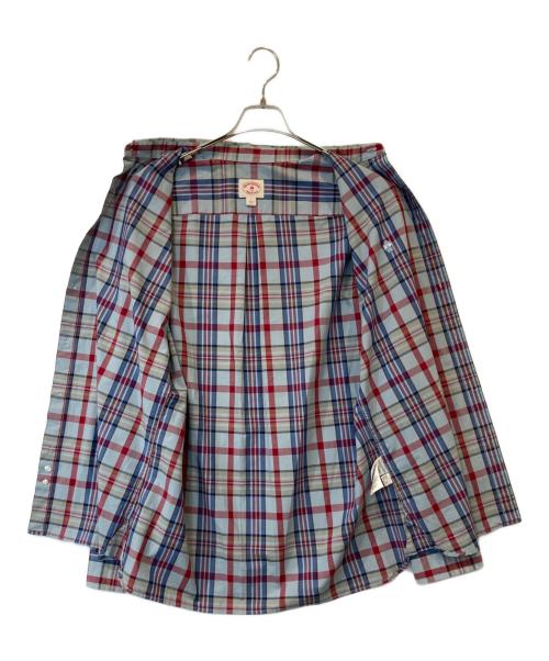 BROOKS BROTHERS（ブルックスブラザーズ）BROOKS BROTHERS (ブルックスブラザーズ) チェックシャツ ネイビー×レッド サイズ:Lの古着・服飾アイテム