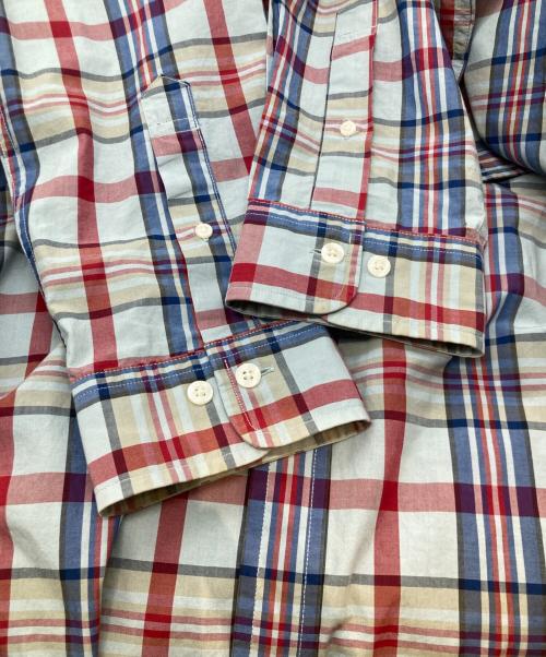 BROOKS BROTHERS（ブルックスブラザーズ）BROOKS BROTHERS (ブルックスブラザーズ) チェックシャツ ネイビー×レッド サイズ:Lの古着・服飾アイテム