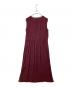 theory (セオリー) プリーツワンピース　01-0205509 ワインレッド サイズ: P：4000円