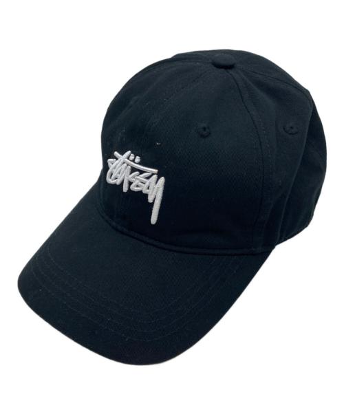 stussy（ステューシー）stussy (ステューシー) キャップ ブラックの古着・服飾アイテム