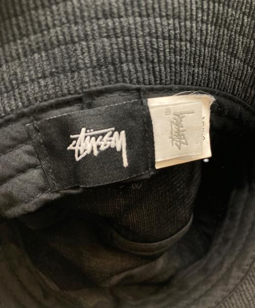 stussy（ステューシー）stussy (ステューシー) バケットハット ブラックの古着・服飾アイテム