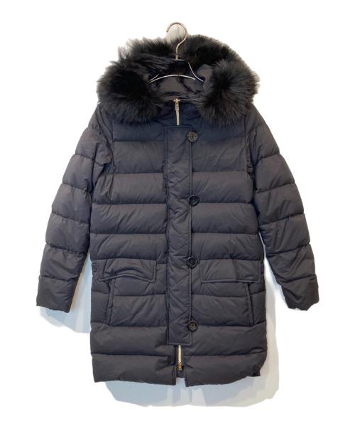 HERNO（ヘルノ）HERNO (ヘルノ) ダウンコート　PI0843D-19288-9300 ブラック サイズ:40の古着・服飾アイテム
