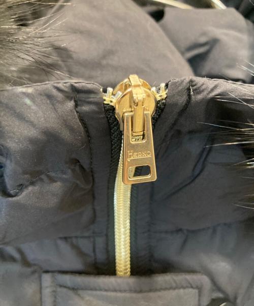 HERNO（ヘルノ）HERNO (ヘルノ) ダウンコート　PI0843D-19288-9300 ブラック サイズ:40の古着・服飾アイテム