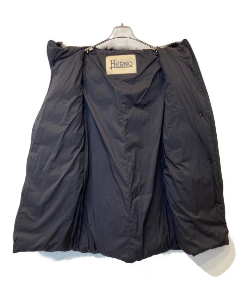 HERNO（ヘルノ）HERNO (ヘルノ) ダウンコート　PI0843D-19288-9300 ブラック サイズ:40の古着・服飾アイテム