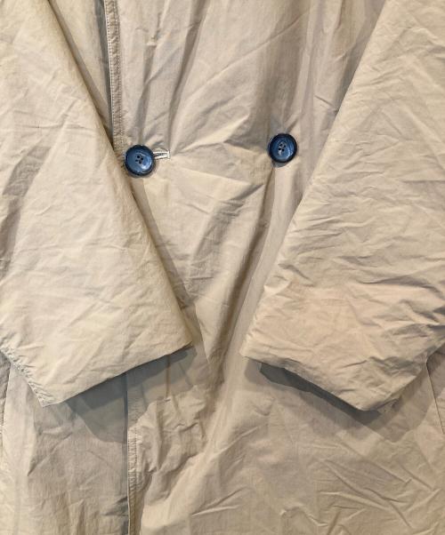 nano・universe（ナノ・ユニバース）nano・universe (ナノ・ユニバース) LB.03／西川ダウン(R)／リバーシブルダブルコート　6692214304 ブラウン サイズ:Iの古着・服飾アイテム