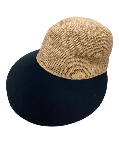 HELEN KAMINSKI（ヘレンカミンスキー）HELEN KAMINSKI (ヘレンカミンスキー) ラフィアキャップ HAT50530 ベージュ サイズ:ONE 未使用品の古着・服飾アイテム
