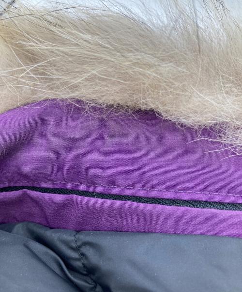 CANADA GOOSE（カナダグース）CANADA GOOSE (カナダグース) SOPHNET. (ソフネット) 別注ジャスパーダウンジャケット 3540JM R パープル サイズ:Sの古着・服飾アイテム