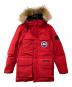 CANADA GOOSE（カナダグース）の古着「CITADEL ダウンジャケット 4567JM R」｜レッド