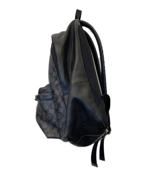 COACH（コーチ）COACH (コーチ) シグネチャーラインリュック F72340 ブラックの古着・服飾アイテム