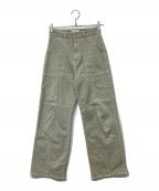 ROLLA'Sローラス）の古着「HEIDI JEAN TRADE CEMENT ハイディ ジーン トレード セメント 14542」｜オリーブ