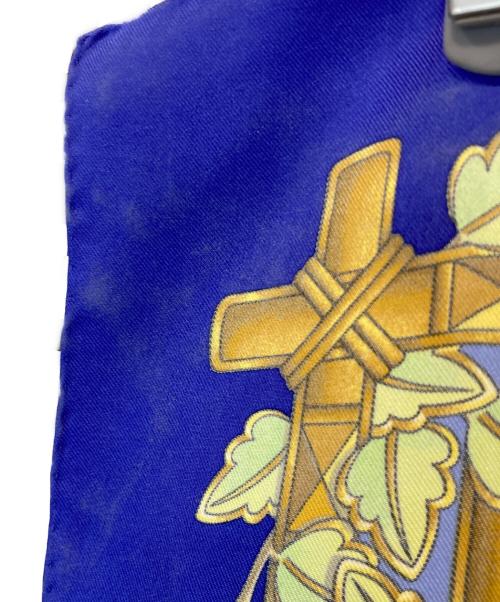 HERMES（エルメス）HERMES (エルメス) カレ90 シルクスカーフ  Envol 飛翔 ブルー サイズ:FREEの古着・服飾アイテム