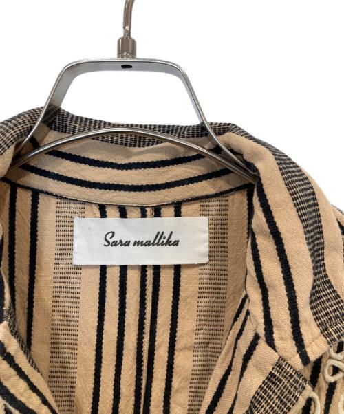 sara mallika（サラマリカ）sara mallika (サラマリカ) 6(ROKU) BEAUTY&YOUTH (ロク ビューティーアンドユース) オールインワン　020822SP4 ベージュ サイズ:表記無しの古着・服飾アイテム