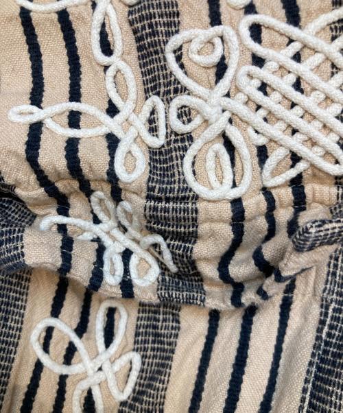 sara mallika（サラマリカ）sara mallika (サラマリカ) 6(ROKU) BEAUTY&YOUTH (ロク ビューティーアンドユース) オールインワン　020822SP4 ベージュ サイズ:表記無しの古着・服飾アイテム