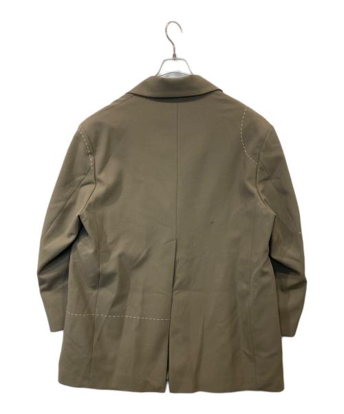 ZARA（ザラ）ZARA (ザラ) MAISON SPECIAL (メゾンスペシャル) オーバーサイズブレザー トップステッチジャケット ベージュ サイズ:XSの古着・服飾アイテム