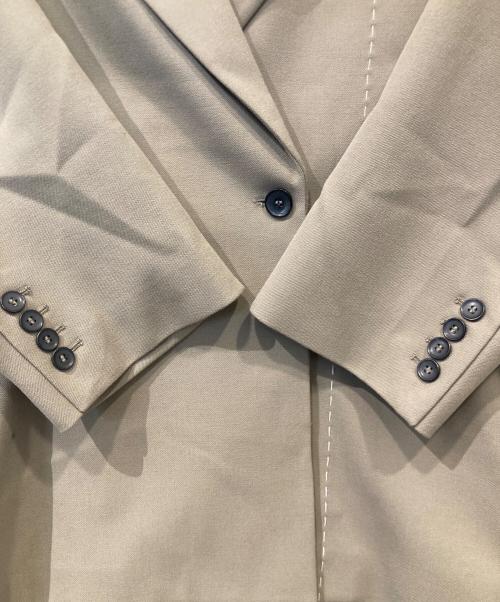 ZARA（ザラ）ZARA (ザラ) MAISON SPECIAL (メゾンスペシャル) オーバーサイズブレザー トップステッチジャケット ベージュ サイズ:XSの古着・服飾アイテム