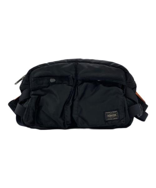 PORTER（ポーター）PORTER (ポーター) WAIST BAG（ウエストバッグ）　622-78302 ブラックの古着・服飾アイテム