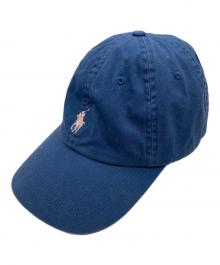 POLO RALPH LAUREN（ポロ・ラルフローレン）の古着「キャップ」｜ネイビー