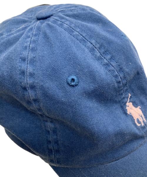 POLO RALPH LAUREN（ポロ・ラルフローレン）POLO RALPH LAUREN (ポロ・ラルフローレン) キャップ ネイビーの古着・服飾アイテム