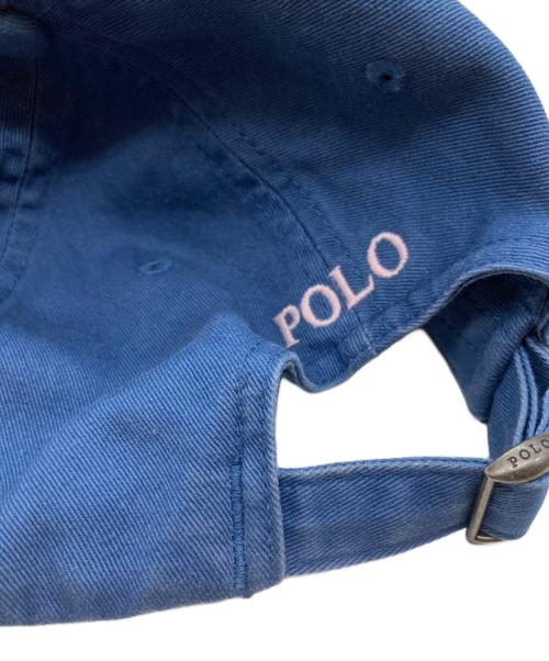 POLO RALPH LAUREN（ポロ・ラルフローレン）POLO RALPH LAUREN (ポロ・ラルフローレン) キャップ ネイビーの古着・服飾アイテム