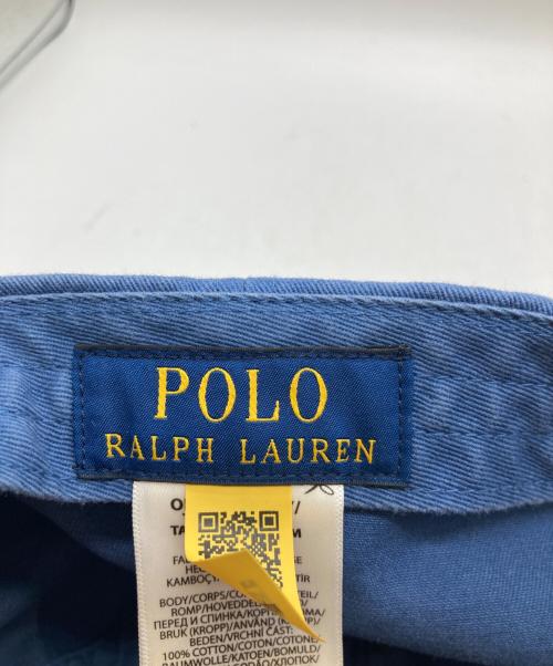 POLO RALPH LAUREN（ポロ・ラルフローレン）POLO RALPH LAUREN (ポロ・ラルフローレン) キャップ ネイビーの古着・服飾アイテム