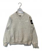 THE NORTH FACEザ ノース フェイス）の古着「Square Logo Crew（スクエアロゴクルー）NT61931」｜オートミール