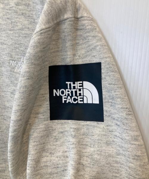 THE NORTH FACE（ザ ノース フェイス）THE NORTH FACE (ザ ノース フェイス) Square Logo Crew（スクエアロゴクルー）NT61931 オートミール サイズ:Sの古着・服飾アイテム