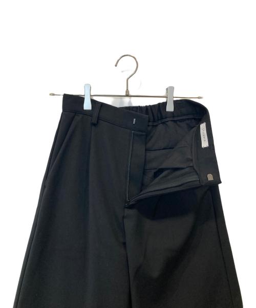 crewre（クルー）crewre (クルー) ギャバフリースウォームスラックス cr25aw11169 ブラック サイズ:1の古着・服飾アイテム