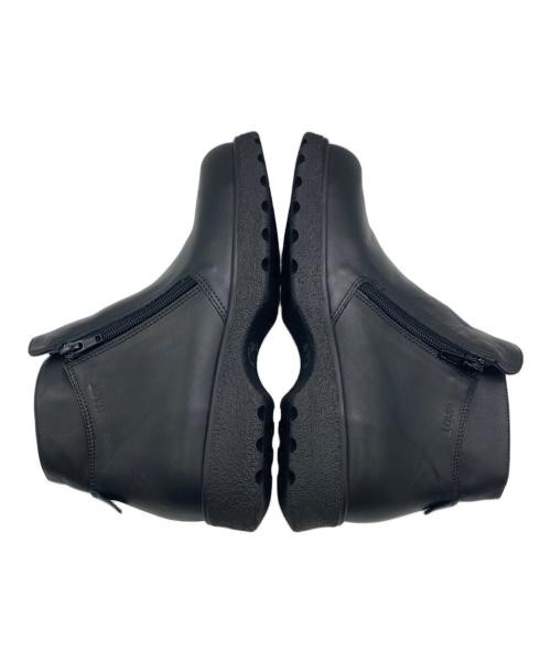 NAOT（ナオト）NAOT (ナオト) サイドジップブーツ ブラック サイズ:38の古着・服飾アイテム