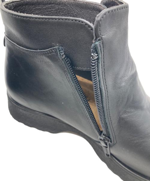 NAOT（ナオト）NAOT (ナオト) サイドジップブーツ ブラック サイズ:38の古着・服飾アイテム