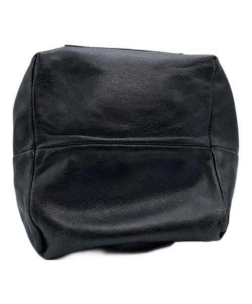 JIL SANDER（ジルサンダー）JIL SANDER (ジルサンダー) ドローストリングバッグ ブラックの古着・服飾アイテム