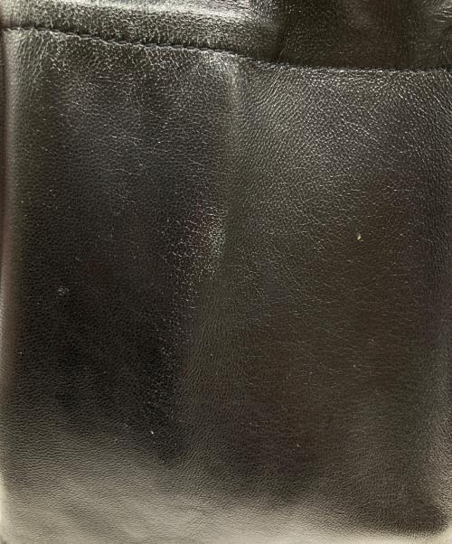 JIL SANDER（ジルサンダー）JIL SANDER (ジルサンダー) ドローストリングバッグ ブラックの古着・服飾アイテム