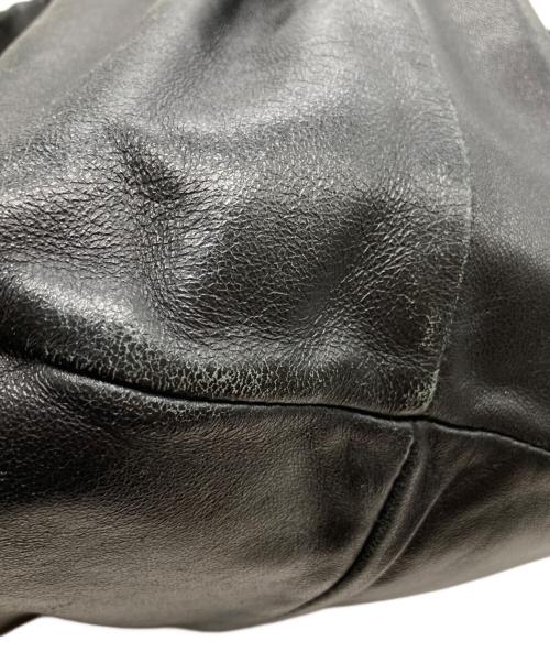 JIL SANDER（ジルサンダー）JIL SANDER (ジルサンダー) ドローストリングバッグ ブラックの古着・服飾アイテム