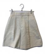 IENAイエナ）の古着「GIOLICAツイードショーツ 24030900225010」｜ベージュ