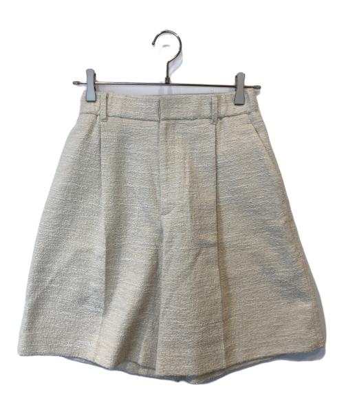 IENA（イエナ）IENA (イエナ) GIOLICAツイードショーツ 24030900225010 ベージュ サイズ:38 未使用品の古着・服飾アイテム