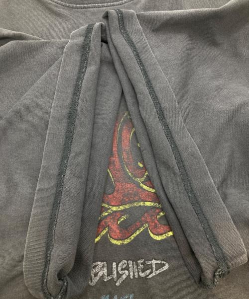 BALENCIAGA（バレンシアガ）BALENCIAGA (バレンシアガ) OFFSHORE ロゴプリントオーバーサイズTシャツ 739028 TPVM8 ブラック サイズ:2の古着・服飾アイテム