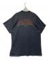 BALENCIAGA (バレンシアガ) OFFSHORE ロゴプリントオーバーサイズTシャツ 739028 TPVM8 ブラック サイズ:2：40000円