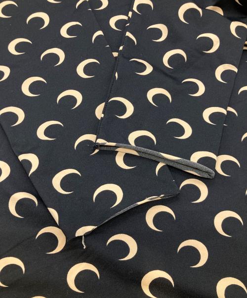 MARINE SERRE（マリーンセル）MARINE SERRE (マリーンセル) ロングスリーブカットソー ブラック サイズ:Mの古着・服飾アイテム