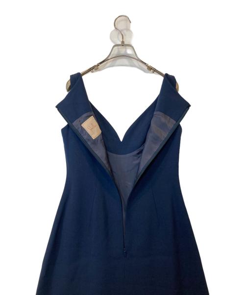 Sybilla（シビラ）Sybilla (シビラ) ノースリーブワンピース ネイビー サイズ:Mの古着・服飾アイテム