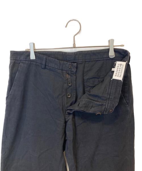 Maison Margiela 10（メゾンマルジェラ 10）Maison Margiela 10 (メゾンマルジェラ 10) チノトラウザーパンツ　S30KA0332 S42100 ブラック サイズ:50の古着・服飾アイテム