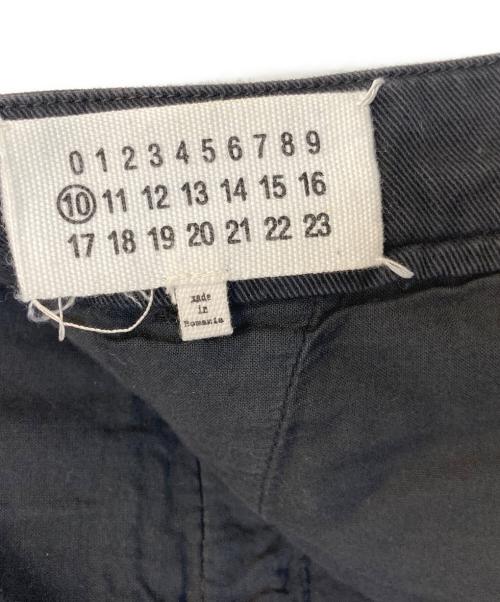 Maison Margiela 10（メゾンマルジェラ 10）Maison Margiela 10 (メゾンマルジェラ 10) チノトラウザーパンツ　S30KA0332 S42100 ブラック サイズ:50の古着・服飾アイテム