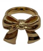 NUMBERINGナンバーリング）の古着「Ribbon Ring（リボンリング）」｜ゴールド