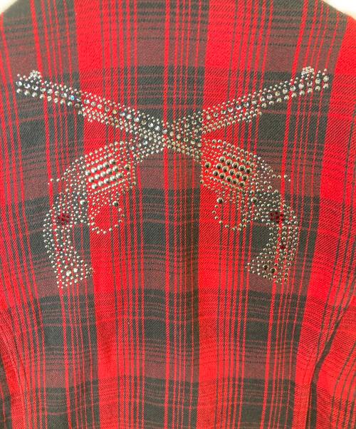 roar（ロアー）roar (ロアー) チェックネルシャツ レッド サイズ:2の古着・服飾アイテム