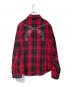 roar (ロアー) チェックネルシャツ レッド サイズ:2：4000円