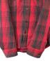 中古・古着 roar (ロアー) チェックネルシャツ レッド サイズ:2：4000円