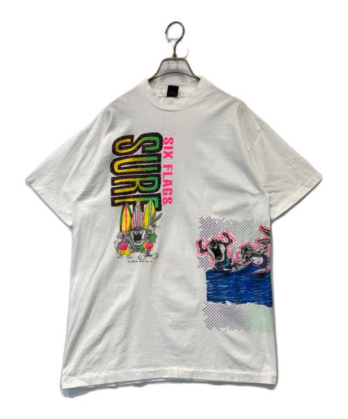 古着（フルギ）古着 (フルギ) 90s プリントTシャツ ホワイト サイズ:Lの古着・服飾アイテム